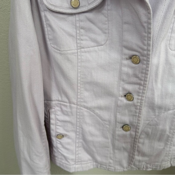 Talbot’s Hint of Pink Denim Jacket - Picture 4 of 10